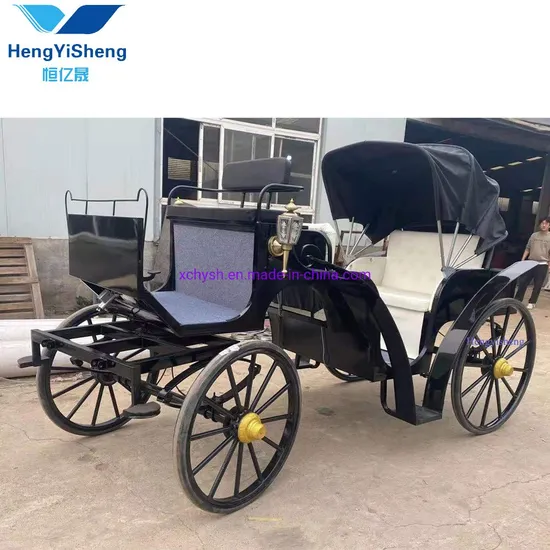 Wedding Covered Horse Buggy Royal Coach Manufacturer