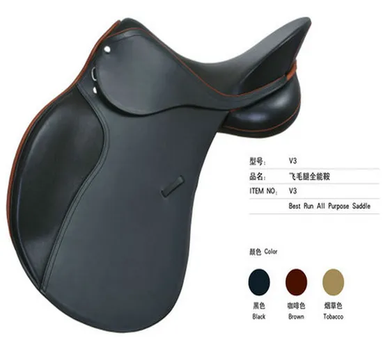 Best Run All Purpose Horse Western Saddle for Equestrian Jumping Racing Equipment