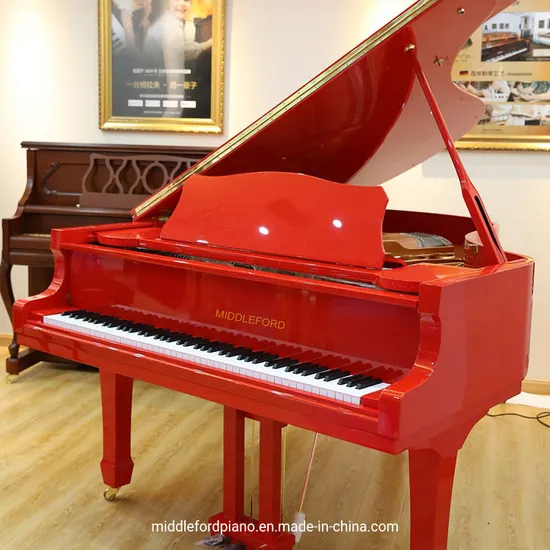 Ferrari Red Polish Grand Piano Gp-186r