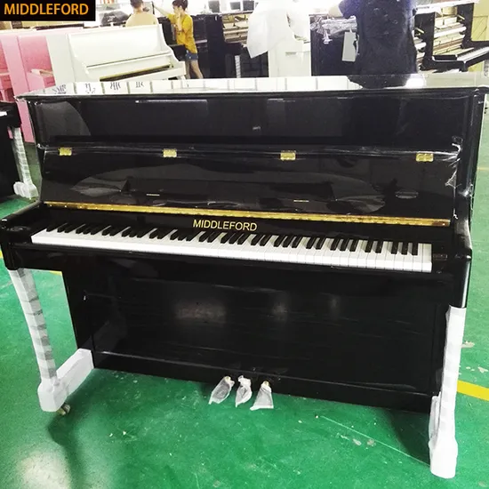 Musical Instrument Middleford Black 88 Key Upright Piano Up110cm