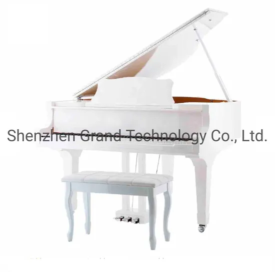 High Polished Self-Playing Piano Dg152 White Baby Digital Grand Piano