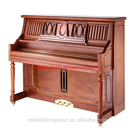 Middleford Acoustic Upright Piano up-126my Walnut Satin Finish