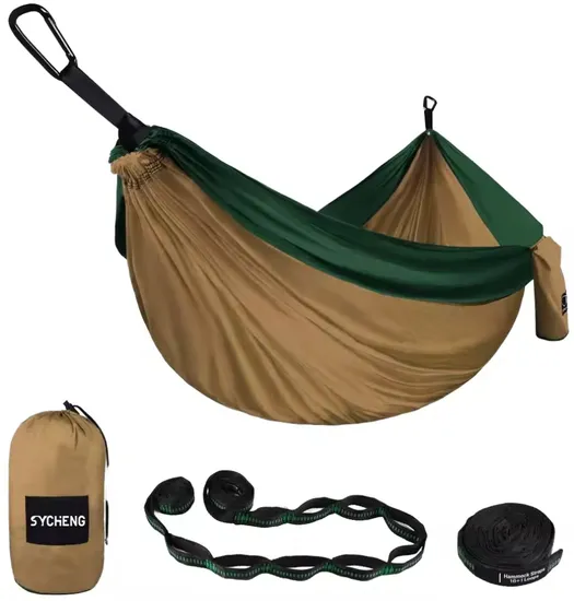 High Quality Hammock with Mosquito Net Nylon Mesh for Camping Hiking