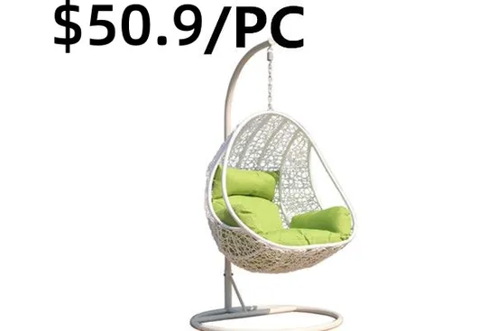 Popular Rattan Hanging Home Patio Wicker Egg Hammock Swing Chair