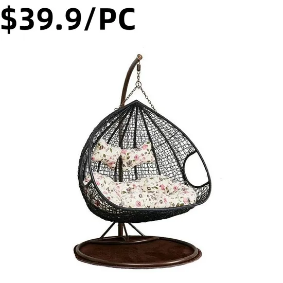 Hammock Rattan Home Garden Hanging Outdoor Egg Patio Swing Chair