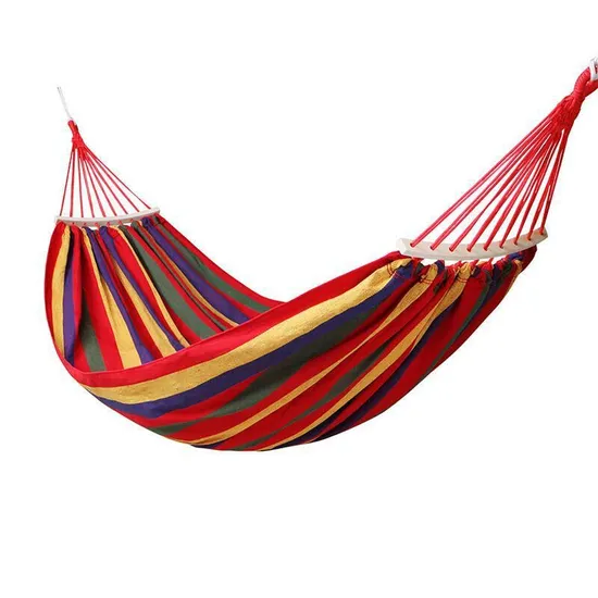 New Design Nylon Camping Hammock with Mosquito Net Double Hanging Swing Portable Outdoor Camping Hammock for Outside