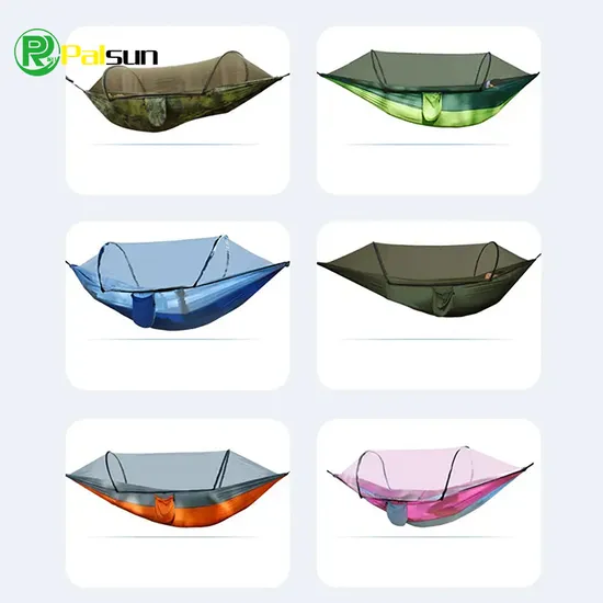 Strong Tree Hanging Rope Heavy Duty Custom Print Nylon Hammock Straps Adjustable Green