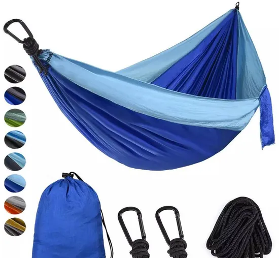 Custom Double and Single Travel Lightweight Camping Hammock Outdoors