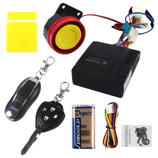 Cut Wise Motorbike 12V Anti Theft System Remote Motorcycle Alarm
