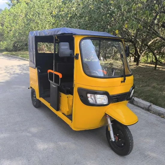 3-Wheel Passenger Auto Rechargeable Electric Tricycle Trike Best Tuktuk Thailand