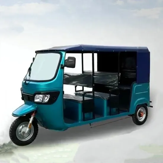 New Design Hot Selling Safely and Popular 6 Passengers Type European Union Rickshaw EV Tuktuk for Taxi Use