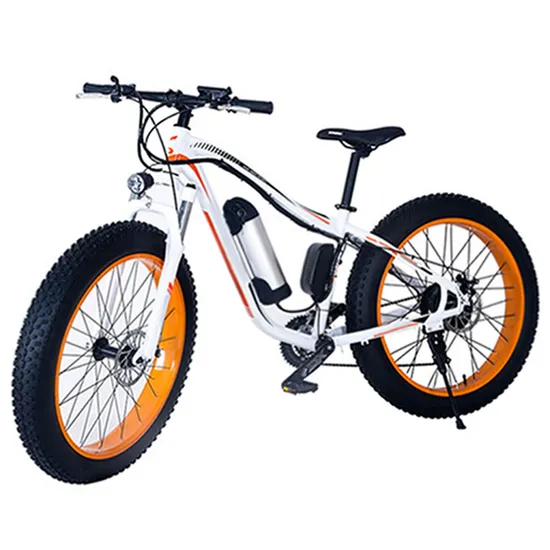 26" Adult Electric Bike Big Power Bike Fat Tire Bicycle Beach Electric Bike for Snow