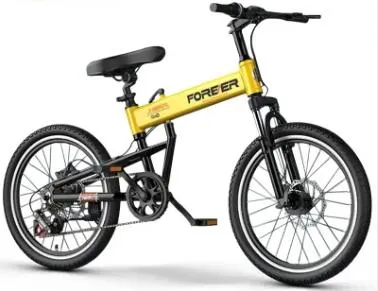 18′′/20′′aluminium Alloy Kids Bicycle, Folding Features, Front and Rear Disc Brakes.