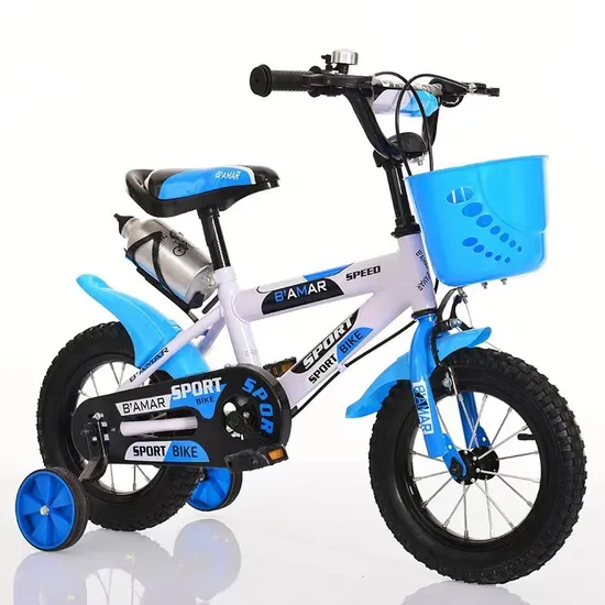 Hezzo 20inch 3-7years Old Multiple Colors Children Bike Baby Walker for Kids with Water Cup