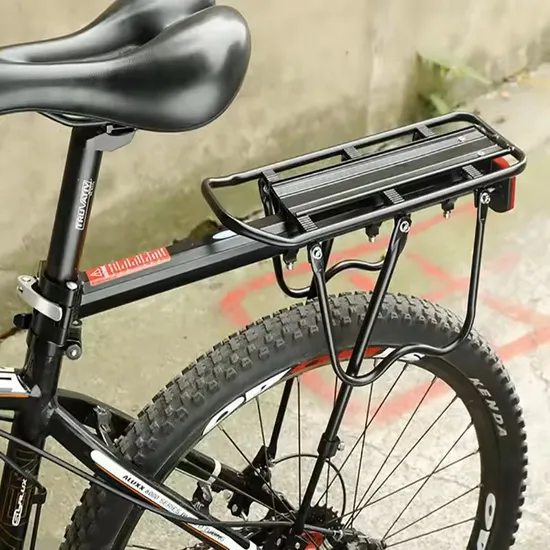 Adjustable Mount Bicycle Rear Rack Seat Luggage Carrier Aluminum Alloy