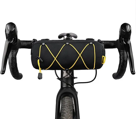 Bike Handlebar Bag, Bicycle Front Bag Frame Road Bikes Commuter Shoulder Bag