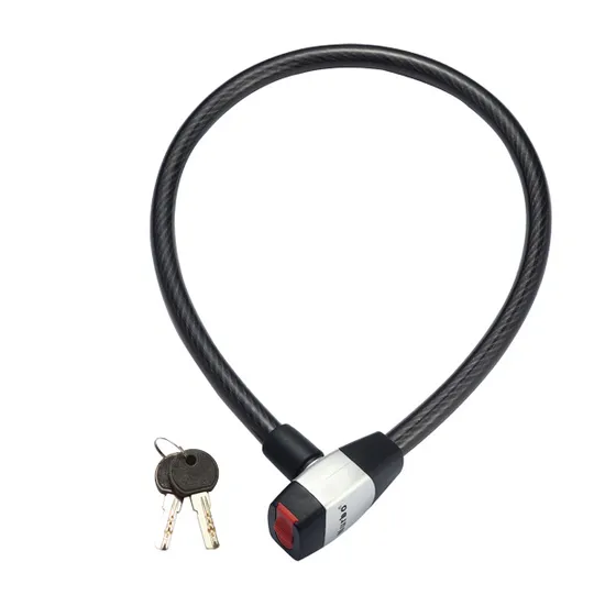 Stainless Steel Bicycle Lock with Key