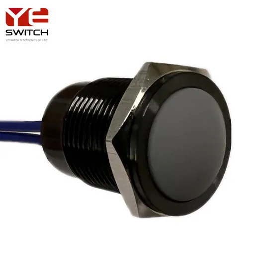 16mm IP68 Waterproof Metal Pushbutton Switch