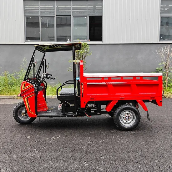Gasoline Tricycle with Windscreen for Agricultural Transportation
