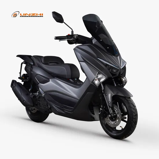 150cc Engine Fashion Model Two Wheel Gas Scooter Motorcycle Mengshi-3