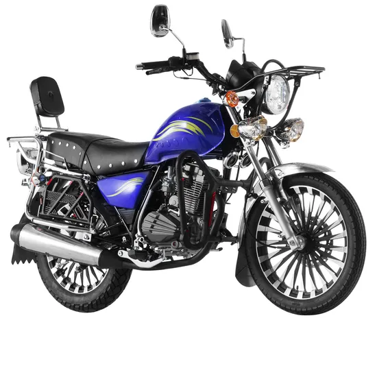 Factory Direct Sales SKD/CKD Air-Cooled 4-Stroke Engine 150cc Gas Motorcycle