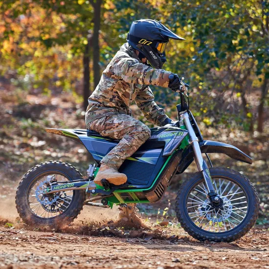F/R Hydraulic Disc Brakes off Road Electric Pocket Bike for Adults Electric Pit Bike