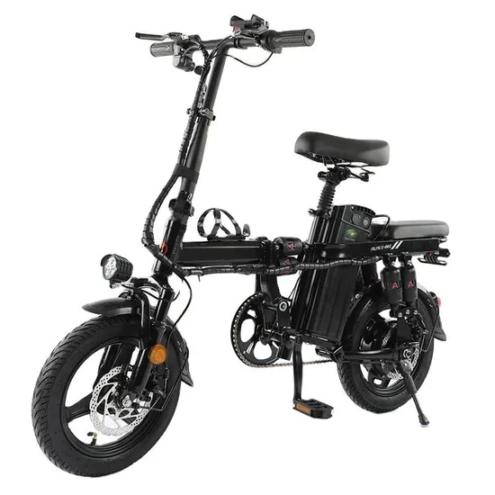 14-Inch Lithium Battery E-Bike with Aluminum Frame and Brushless Motor