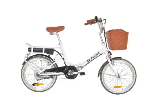 20′′ Budget Folding Electric Bike Cheap Hybrid Folding E Bike
