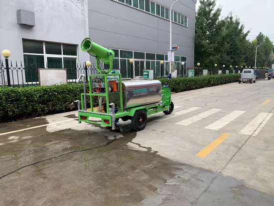 Newly Model Multi-Functional Electric Disinfection Tricycle for Residential Area