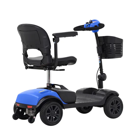 Foldable Folding Aluminum Alloy Lightweight Handicapped Power Electric Mobility Motor Scooter (FOB Price Does Not Include Freight and Tax)