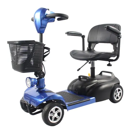 Four Wheels Foldable Mobility Kids Electric Scooter