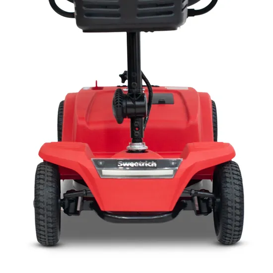 High End Ultra Light Weight Auto Foldable Elderly 4 Wheel Mobility 4 Wheel Electric Folding Scooter with Seat for Adults