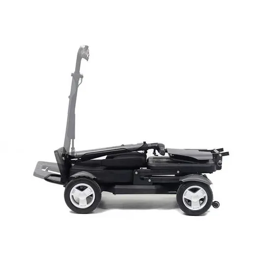 Easy Folding Aluminum Handicap Scooter 250W Powerful Climbing 4 Wheel Mobility Scooter