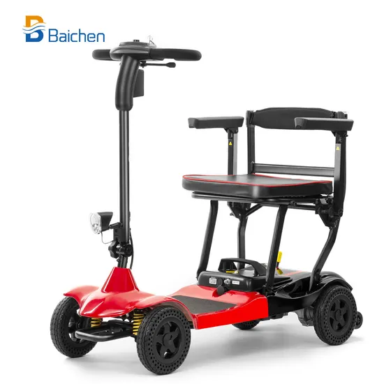 ODM 24V 17.9kg Scooters Electric Elderly Free Mobility 4 Wheel Disability Scooter