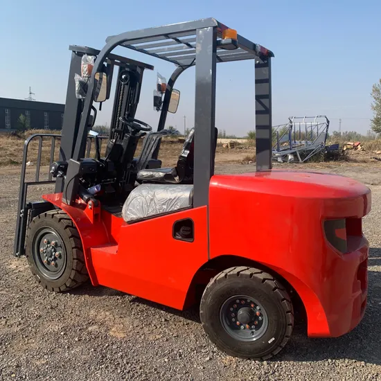 China High Quality Compact Carton Paper Roll Clamp Fork Lift 3 Ton 3.5 Ton Forklift Diesel Truck