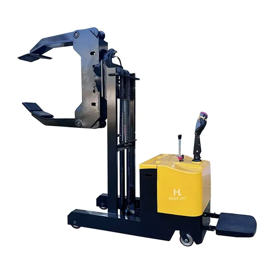 CE Factory 500kg 2.5m Roll Paper Stacker with 360 Degree Rotation Clamp