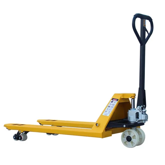 2500kg Hand Pallet Truck Manual Hydraulic Trolley High Lifting Forklift Handling Equipment