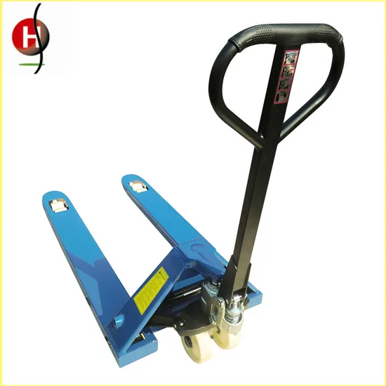 High Quality Hydraulic Official Manufacturer Industrial Equipment Hand Pallet Truck