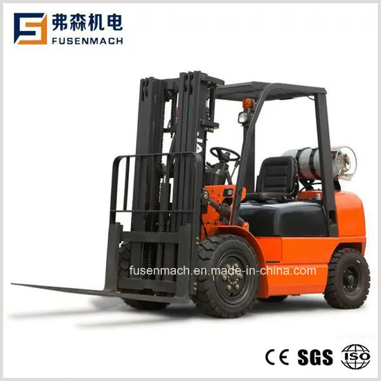 Efficient 3.5 Ton LPG Forklift Truck Featuring Nissan Power
