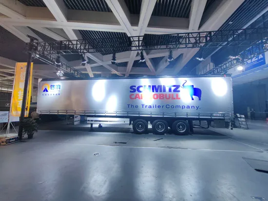 Russian Ottc Certification Can Be Provided 3 Axle 40FT Curtain Side Trailer/Van Type Box Type Semi Trailer for Sale
