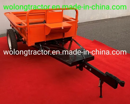 Mini Trailer for Mini Tiller with 500kg Loading Capacity