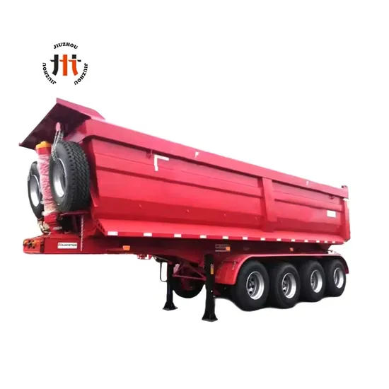 Made in China King of 100 Tons Customized for a Limited Time 60 Ton Ore Transport Meter Dump Tipper Truck Trailer 3 Axles Semi Trailer for Sale