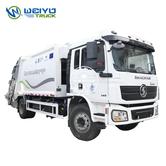 Shacman L3000 4X2 14cbm 10 Tons Hydraulic High Compression Ratio Residential Solid Waste Compressed Garbage Compactor Truck