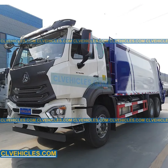 Sinotruk 20000L Waste Management Truck HOWO Garbage Collection Truck