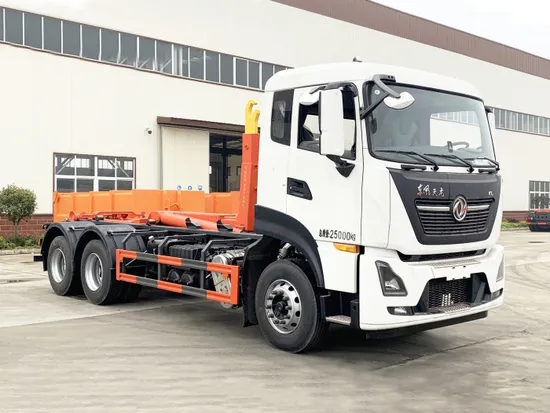 China Dongfeng 20tons Arm Hook Lift Garbage Truck 6X4 Truck Mounted 20ton Hook Lifting Truck Factory Direct Sale