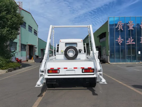 HOWO Garbage Collector Industrial Container Bins and Hydraulic Swing Arm Truck Specification of Skip Loader