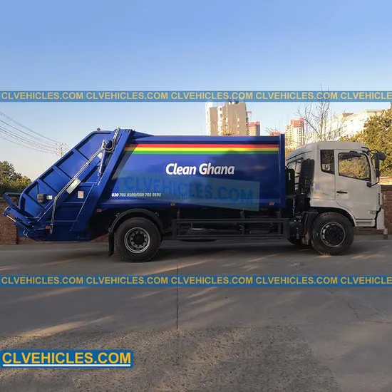 Dongfeng 190HP Garbage Compactor Truck 14000L Refuse Compactor Truck