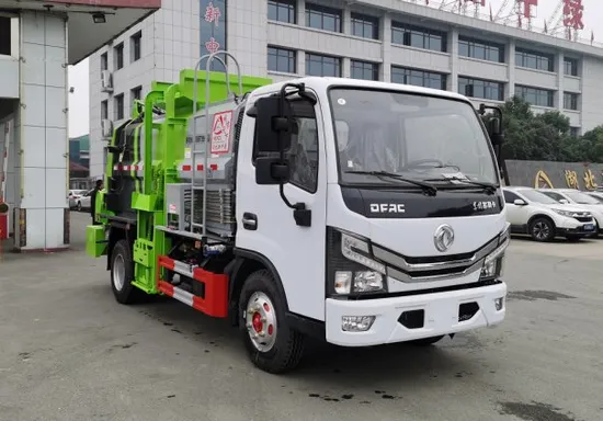 Large Capacity Rear Loading Compressed Garbage Truck
