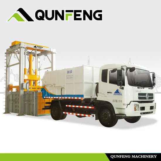 Garbage Transfer Station Vertical Compression System