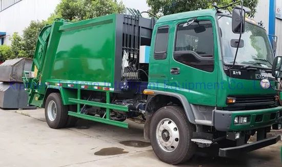 6X4 Garbage Compactor Truck 8cbm
